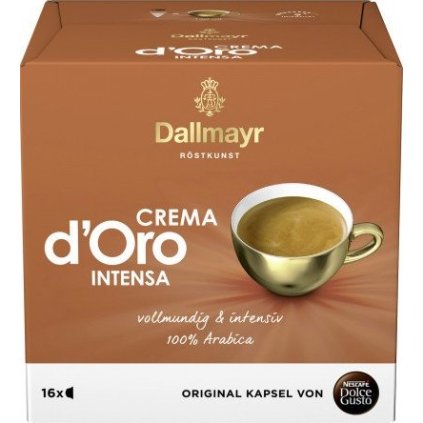 dallmayr crema d oro intensa 16ks dolce gusto nejkafe cz