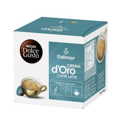 Dallmayr Crema d'Oro Caffè Latte 16 ks