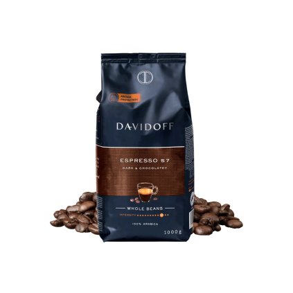 davidoff espresso 57 dark chocolatey zrnkova kava 1 kg