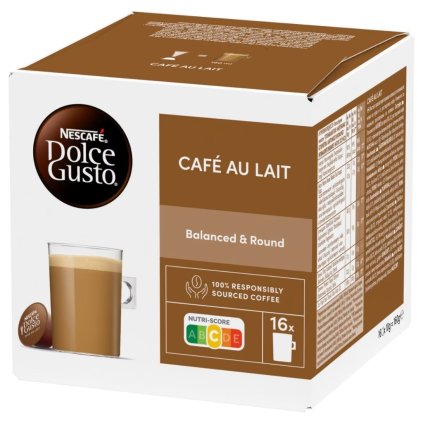 kapsle nescafe dolce gusto cafe au lait 16kusu