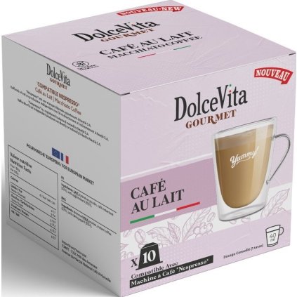 dolce vita cafe au lait nespresso 10ks nejkafe cz