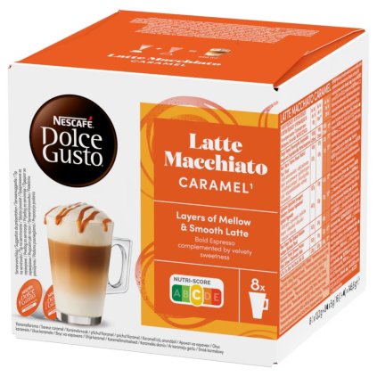kapsle nescafe dolce gusto macchiato caramel 16kapsli