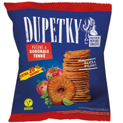 Dupetky Rajče a bylinky 70g