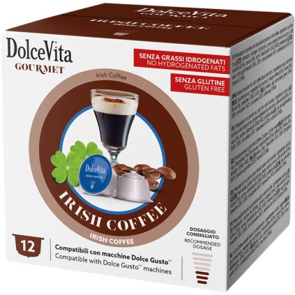 Dolce Vita Cappuccino s Irským Krémem do Dolce Gusto 12 kapslí