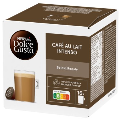 kapsle nescafe dolce gusto cafe au lait intenso 16kusu