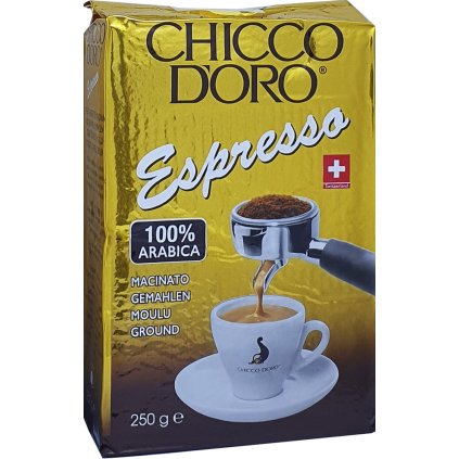 chicco d oro espresso 250g zrno nejkafe cz