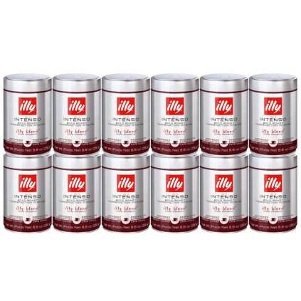 illy intenso mleta kava 250g 12ks