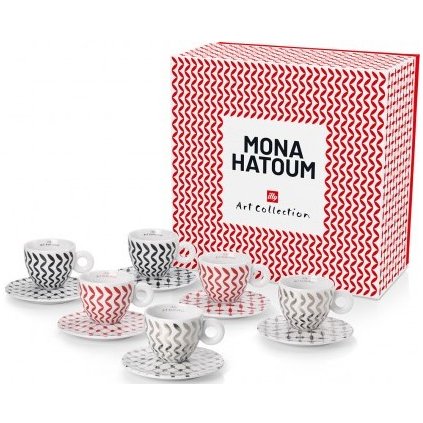 illy capuccino mona hatoum 6ks nejkafe cz