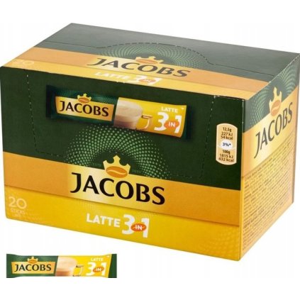 jacobs latte 3in1 20ks nejhkafe cz