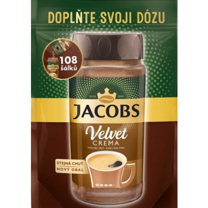 jacobs velvet crema 180g nejkafe cz