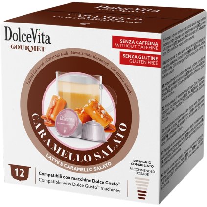 Dolce Vita Slaný karamel do Dolce Gusto 12 kapslí