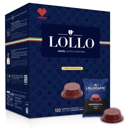 kapsle lollo caffe do lavazza a modo mio nera 100 ks