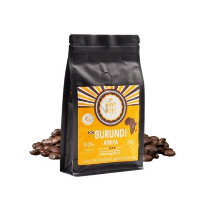 kavy pitel burundi africa zrnkova kava 250g
