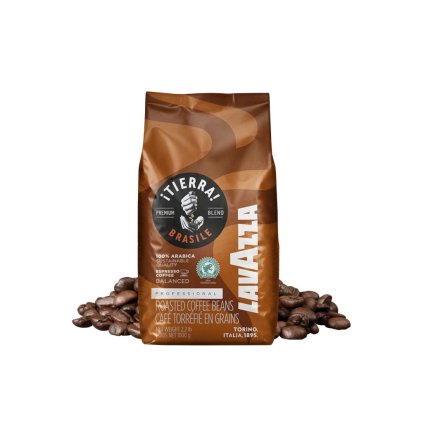 lavazza tierra brasile 100 arabica espresso 1 kg nejkafe cz