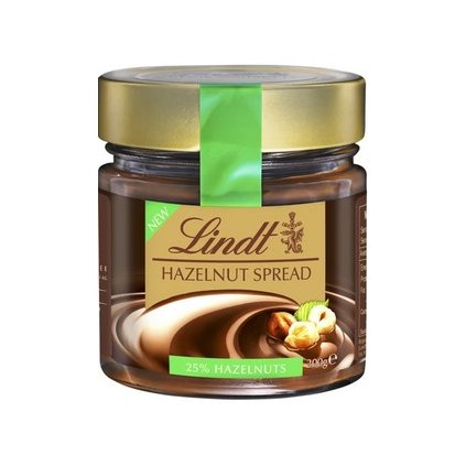 lindt 25%hazelnuts spread 200g nejkafe cz