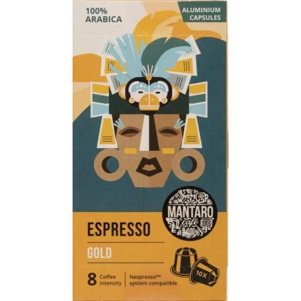mantaro espresso gold nespresso 10ks nejkafe cz