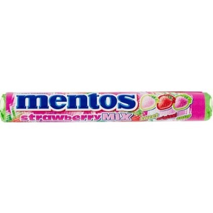 mentos strawberry mix 37,5g nejkafe