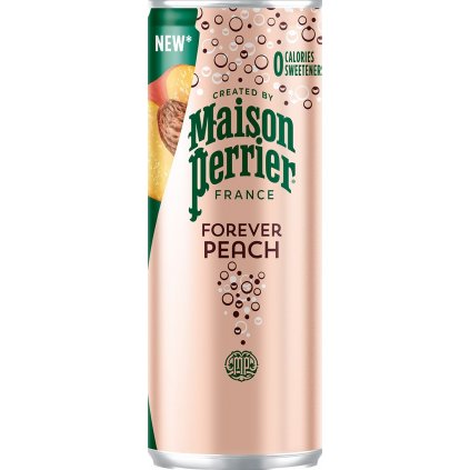 perrier slim can 0,25l broskev nejkafe cz