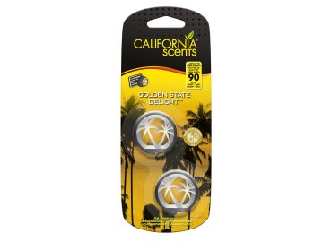 vůně do auta California Scents Mini Diffuser GUMOVÍ MEDVÍDCI (golden state delight)