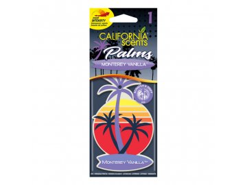 vůně do auta California Scents Palms VANILKA (monterey vanilla)