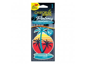 vůně do auta California Scents Palms VŮNĚ OCEÁNU (ocean wave)