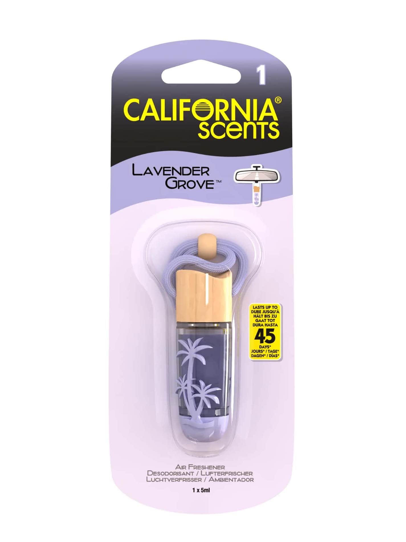 California Scents Hanging Vial - LEVANDULOVÉ ÚDOLÍ 5g CHV-200