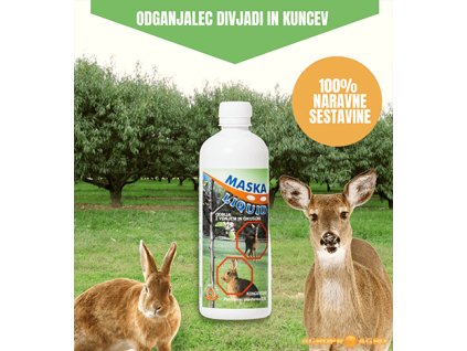Maska Liquid odganjalec divjadi na naravni nacin brez kemikalij in pesticidov 1