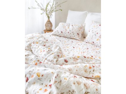 Sada povlečení na peřinu s potiskem louky (3 ks)