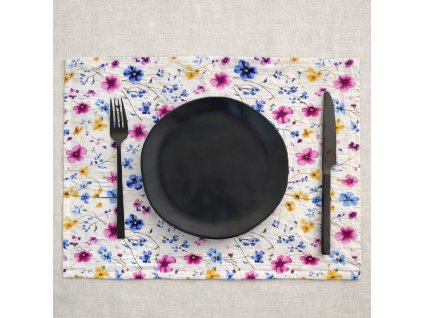 Tom Linen prostírání Jarní květ 30x40 cm