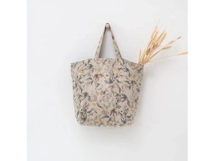 meadow on natural linen big bagbags 34988