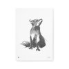 Plakát s motivem lišky Red Fox 50x70