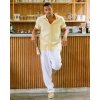HAWI shirt in cream TRUCKEE pants in white 1 2f71a979 0a1a 403e 8be1 ae03f8479013[1]