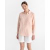 CALPE lenvászon ing hosszú ujjakkal világos rózsaszínben