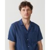 Pánská lněná košile HAWI v tmavě modré barvě