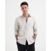 Pánská lněná košile CHICAGO z přírodního lnu