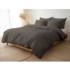 Lněné povlečení Dark Grey