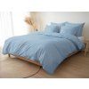 Lněné povlečení Light blue