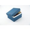 kartoteka na pohledy a5 box modra2