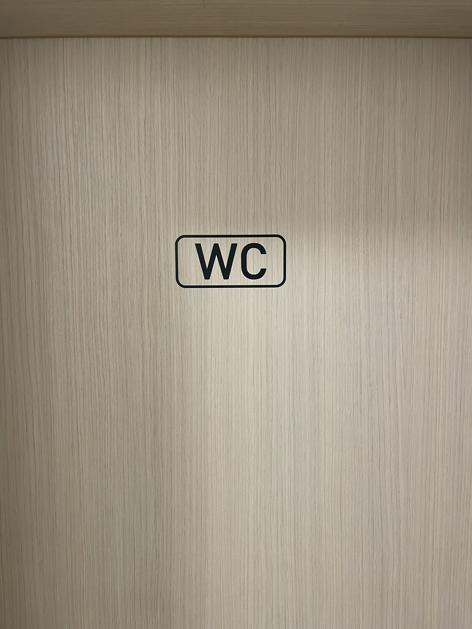 Značení WC