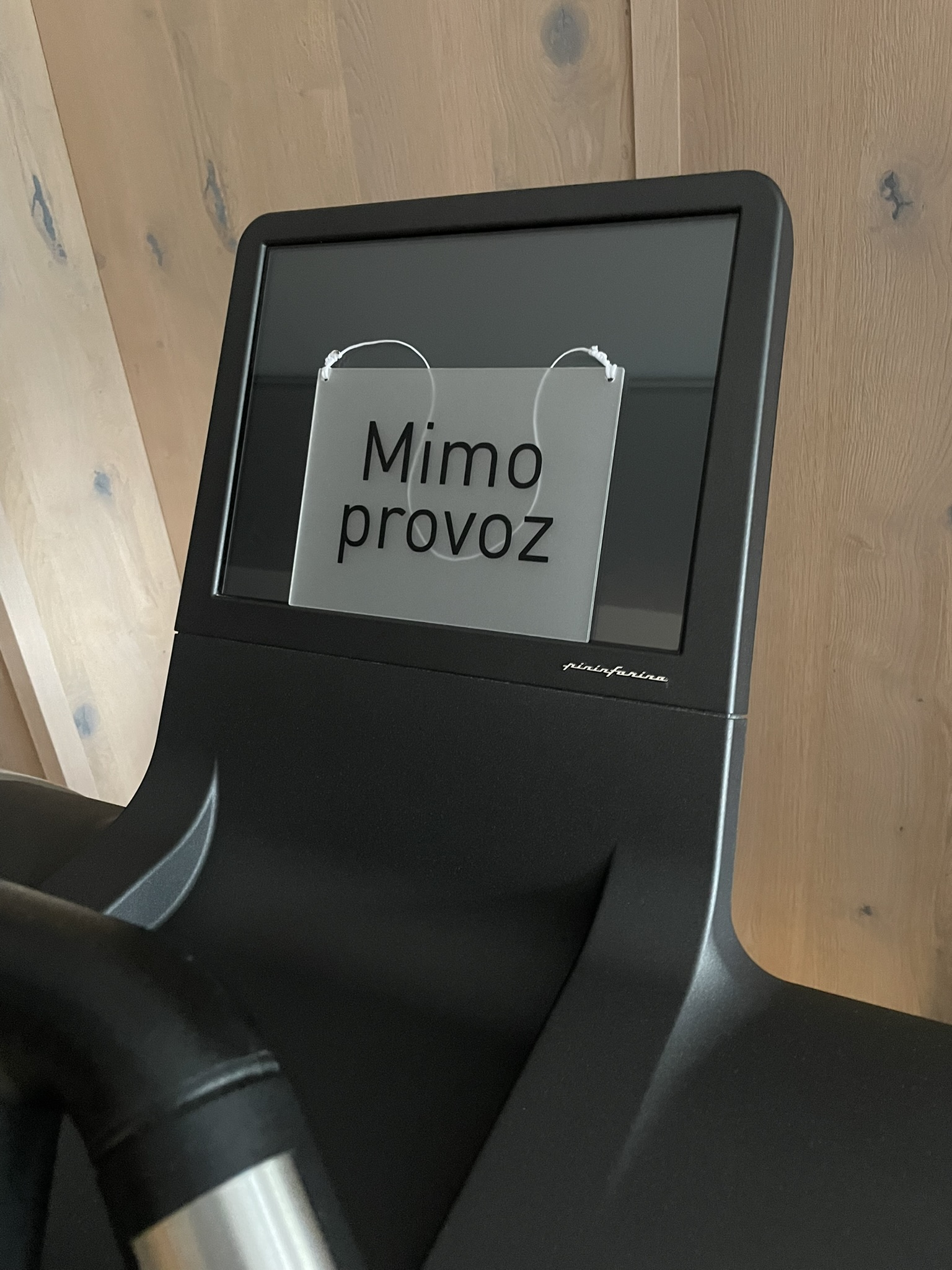 Cedule mimo provoz