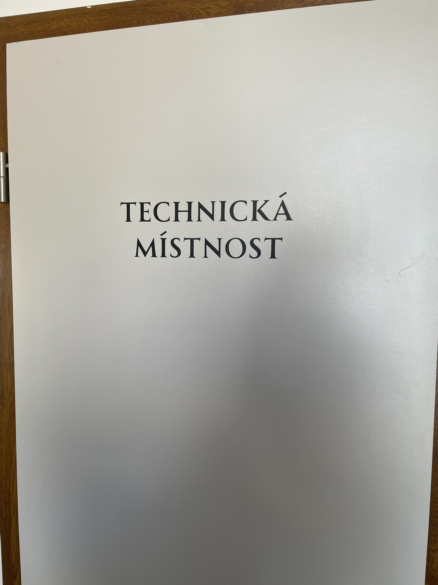 Technická místnost