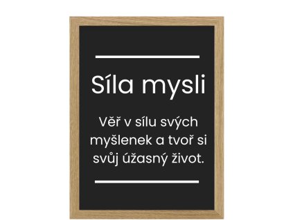 Síla mysli