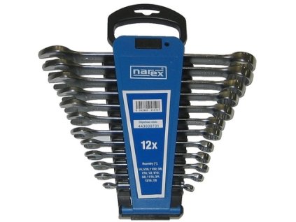 39103 1 sada ockoplochych palcovych klicu 12dilna narex 443000731