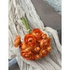 221.Ranunculus zväzok oranžový2