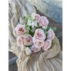 246.Mini kytica ruží bledoružová2