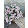 246.Mini kytica ruží bledoružová4