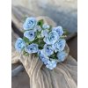245.Mini kytica ruží bledomodrá2