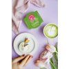 Liluka matcha s malinami a bílou čokoládou