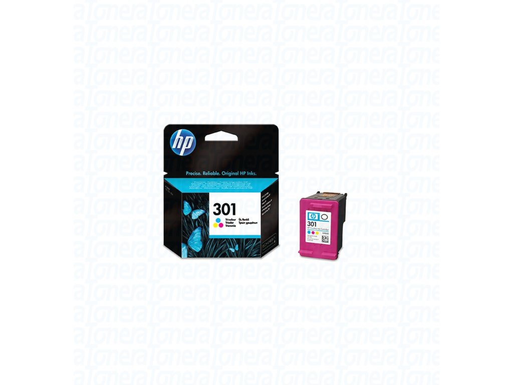 103489 hp ch562e typ 301 color originalni cartridge 3ml 165s
