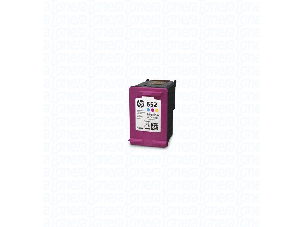 106645 hp f6v24a typ 652 color renovace cartridge 18ml orig 5ml